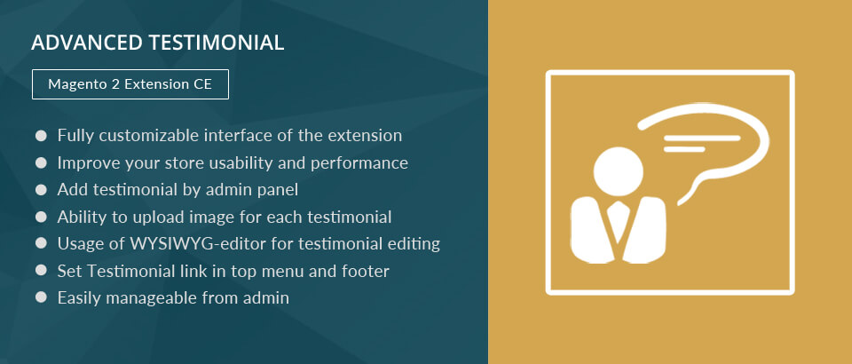 Advanced Testimonials – Magento® 2 Extension